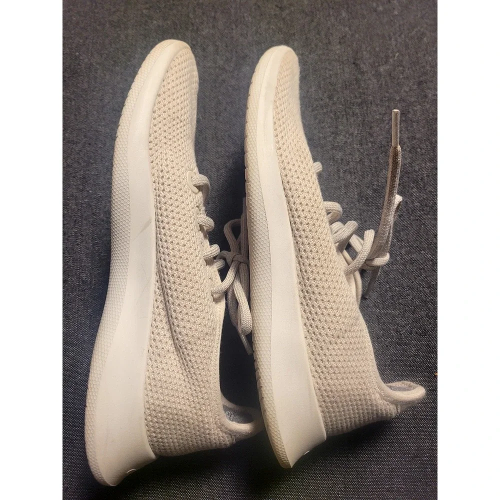 Allbirds Womens Tree Runners Size 9‎ Ivory Off White Cream Sneakers